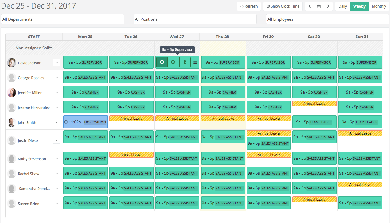 Shift Scheduler